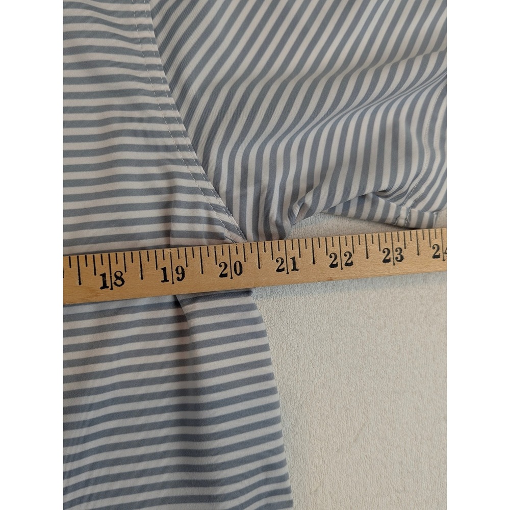 Byron Nelson Mens DriWay Striped Polo Shirt Heritage Harbour Golf Club Blue M - Picture 11 of 13